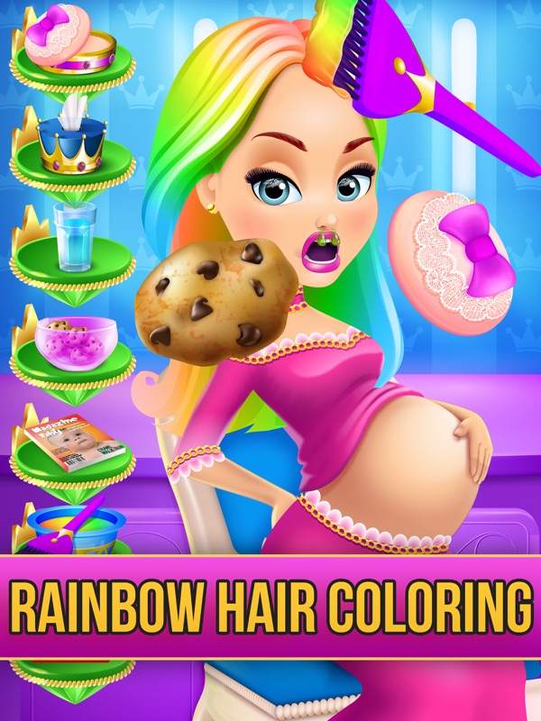 Princess Baby Adventure - Makeover & Salon Game screenshot 7