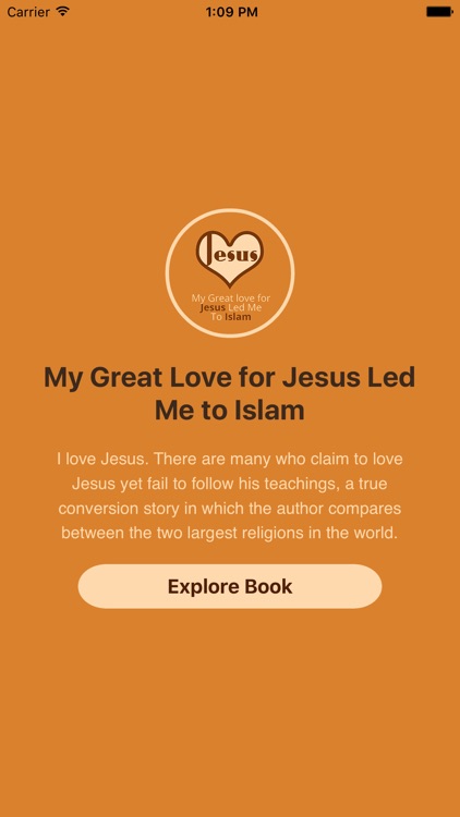 My Great Love for Jesus