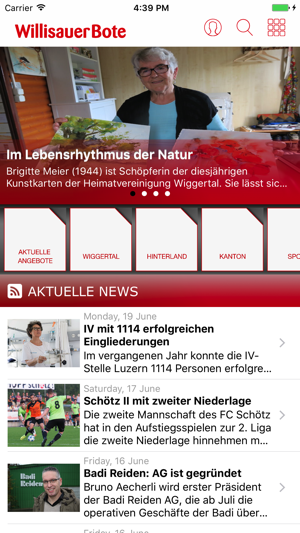 Willisauer Bote - SWS Medien(圖1)-速報App