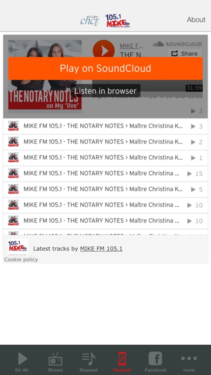 MIKE FM 105.1 screenshot-3