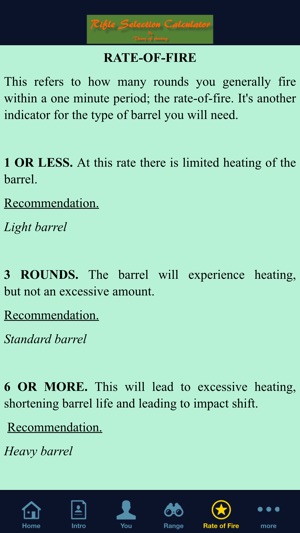Rifle Selection Calculator App(圖5)-速報App