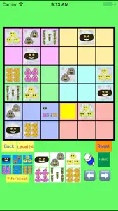 Easy SUDOKU with Faces!? 4x4,6x6,7x7 screenshot #2 for iPhone