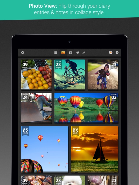 Screenshot #4 pour A Day in Life - Diary, Notes & Photo Journal
