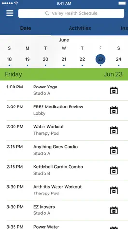 Game screenshot Valley Health Fitness Center apk