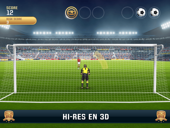 Flick Kick Goalkeeper iPad app afbeelding 5