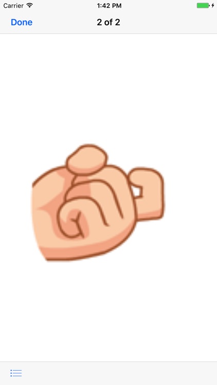 Animation Finger Sticker