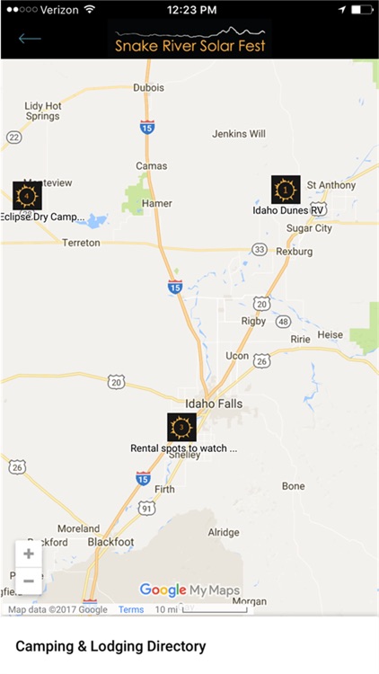Eastern Idaho Eclipse