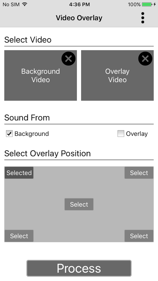Video Overlay - Video overlay video - 1.0 - (iOS)