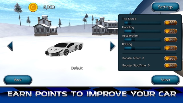 Snow Glide Car Driver(圖3)-速報App