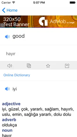 Game screenshot Turkish English Dictionary apk