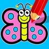 Draw Butterfly And Coloring Book Games Education