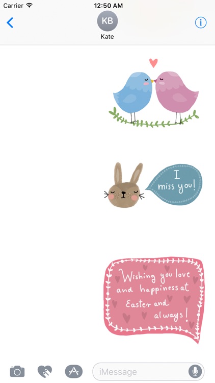 Cute Easter Wishes screenshot-3