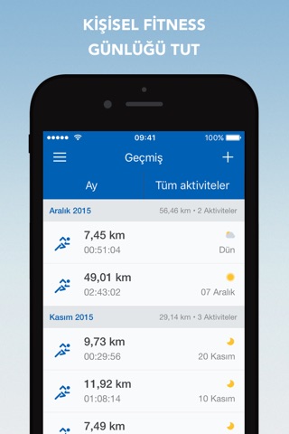 Runtastic Running Tracker PRO screenshot 3