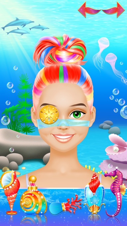 Magic Mermaid - Girls Makeup and Dress Up Game