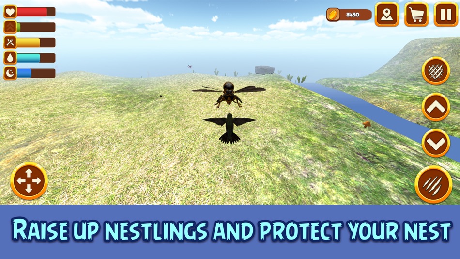 #3. Hummingbird Simulator 3D: Bird Life (iOS) 由: Tayga Games OOO