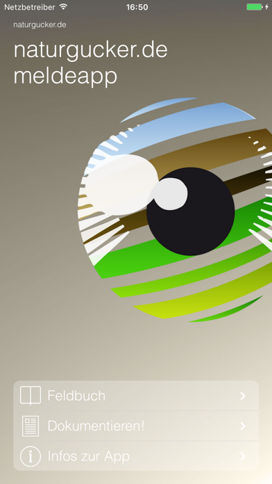 Screenshot #1 pour naturgucker.de meldeapp