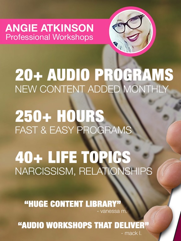 Screenshot #4 pour Overcome Narcissistic Abuse by Angie Atkinson