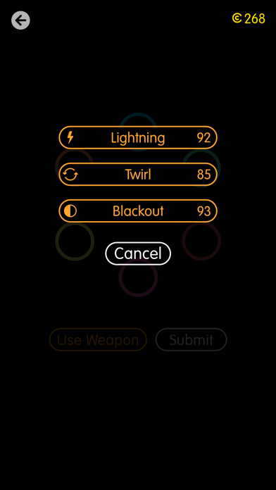 Circles Memory Game Screenshot