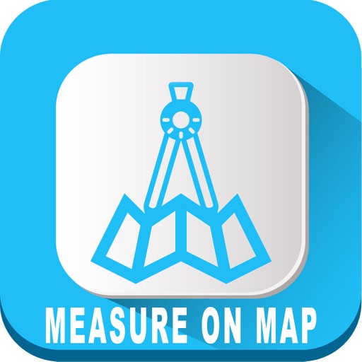 Measure on Map icon