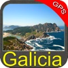 Marine: Galicia - GPS Map Navigator