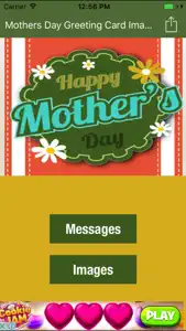 Mothers Day Greeting Card Images and Messages screenshot #1 for iPhone