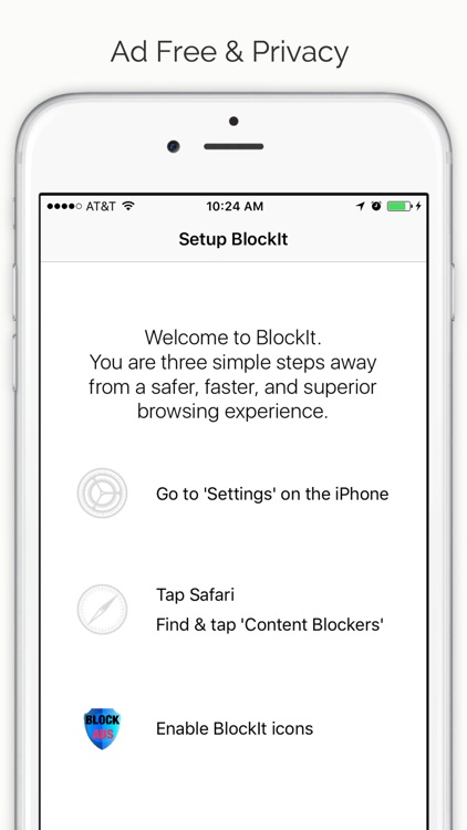 BlockIt - Ad Free, Privacy, Ad Blocker for Safari