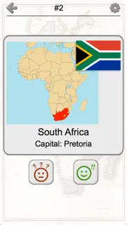 african countries - flags and map of africa quiz iphone screenshot 4