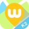 The Wherecom K2 app is the companion app for the Whereocom wearable phone and locator for kids 4-12 years old