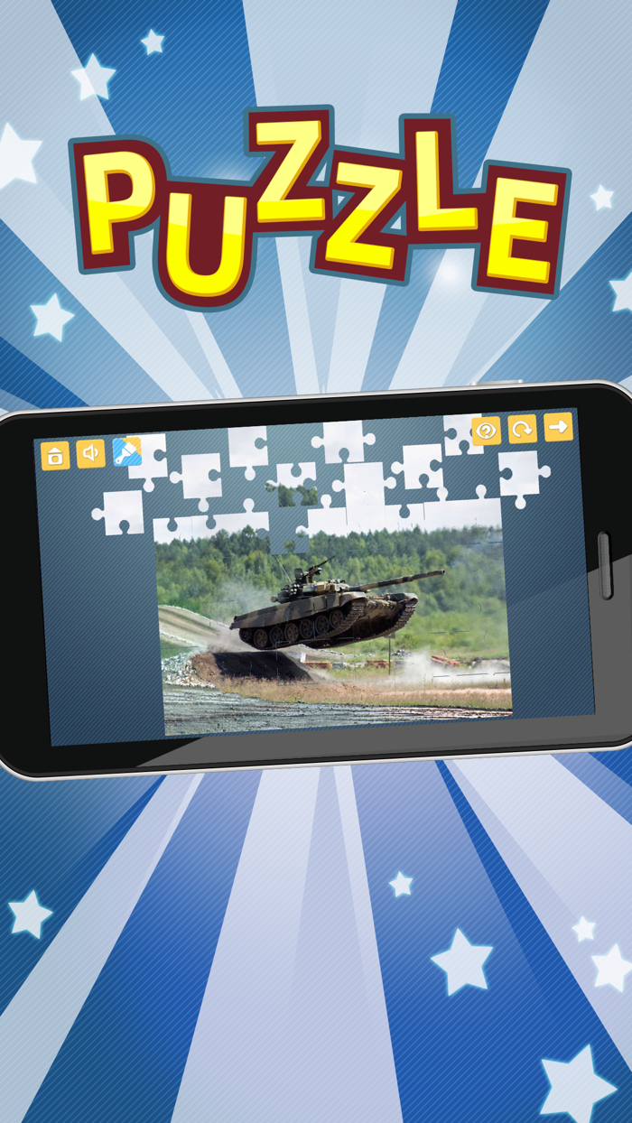 Military Tank Jigsaw Puzzles HD