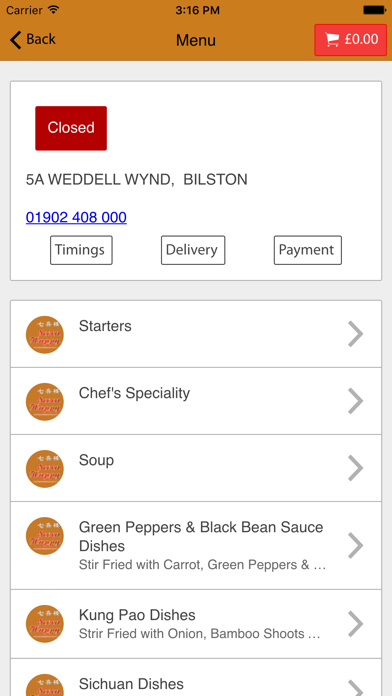 Screenshot #2 pour Seven Happy Chinese Takeaway