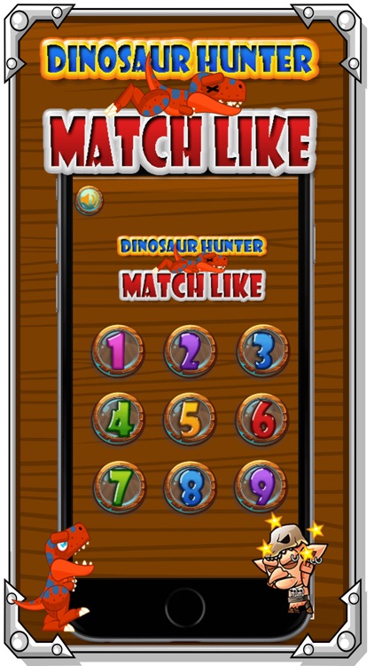Dinosaur Hunter Match like