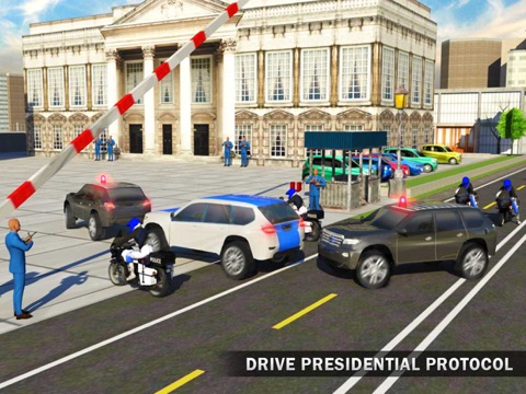 上昇した 車運転シミュレータ氏大統領 護衛 3Dのおすすめ画像5