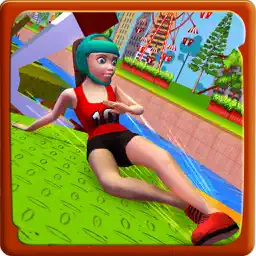 Stuntman Run : Theme Park app icon