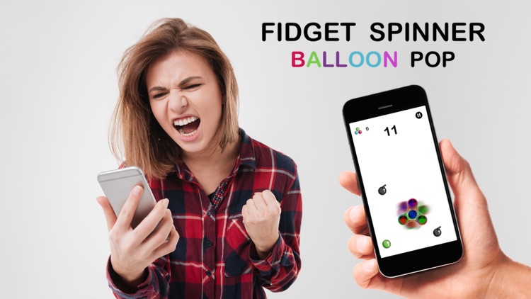 Fidget Spin - Balloon Pop