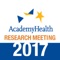 The 2017 Annual Research Meeting will be held on June 24th-27th, 2017 in New Orleans, Louisiana