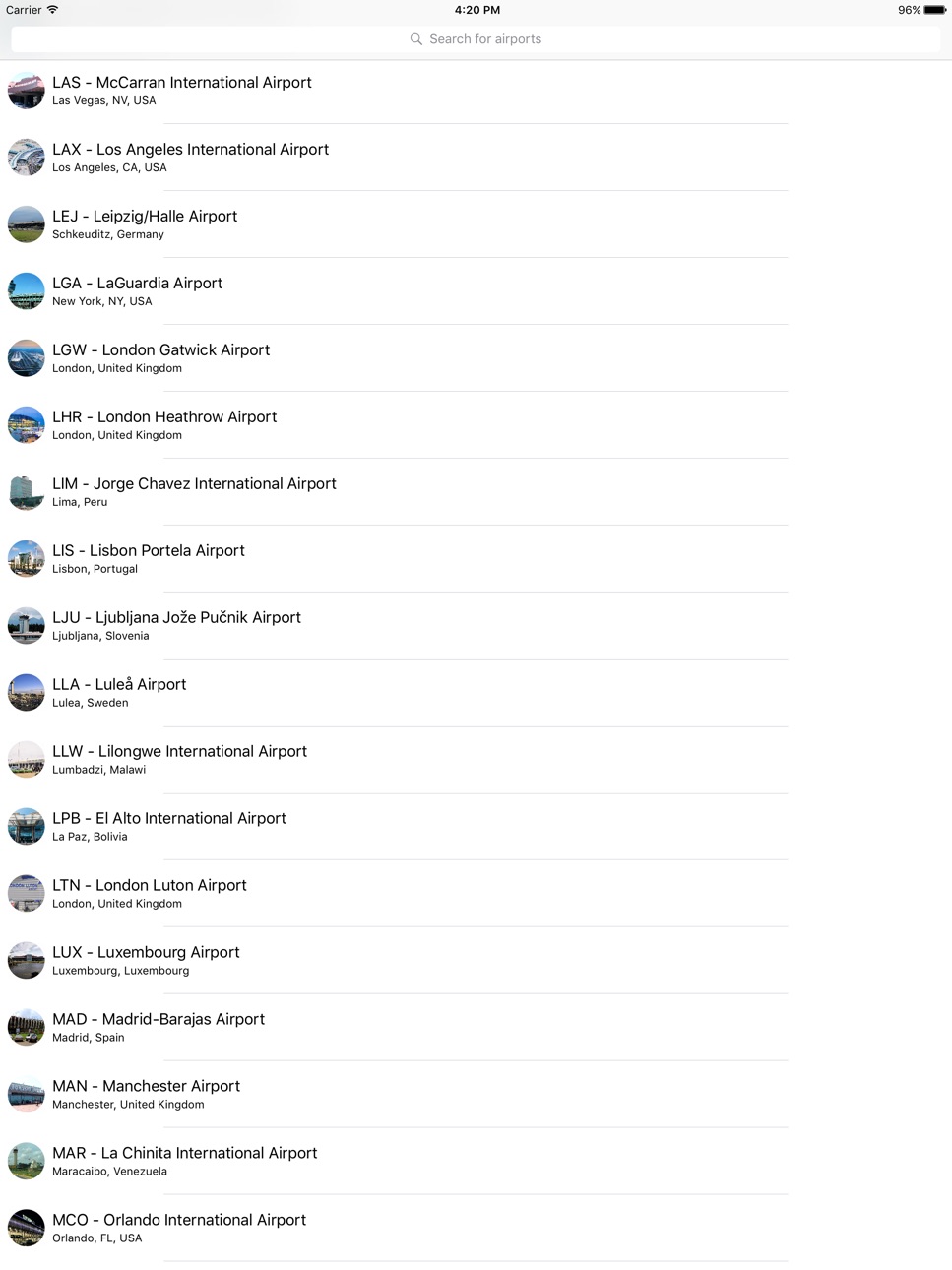 iPad screenshot