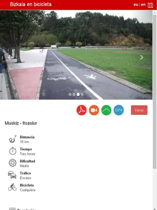 Captura de Pantalla 3 Bizkaia en bicicleta iphone