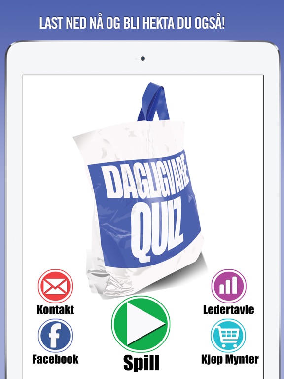 DagligvareQuiz: Norsk Mat og Dagligvarer iPad screenshot