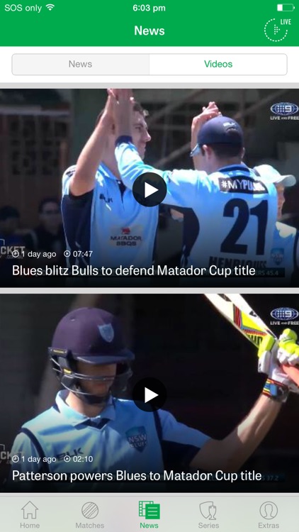 Cricket Australia Live: The Official App