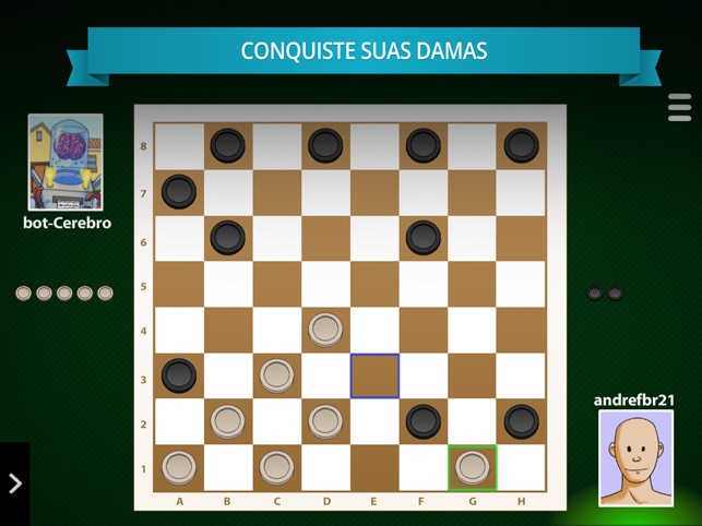 Checkers Dama HD - Click Jogos