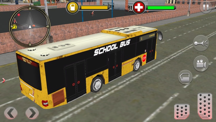 Modern City School Bus