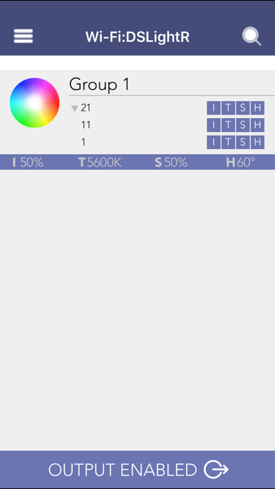Screenshot #1 pour DS Control DMX