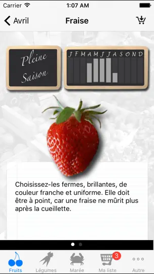 Capture d'écran de Marché Malin sur iPhone 2