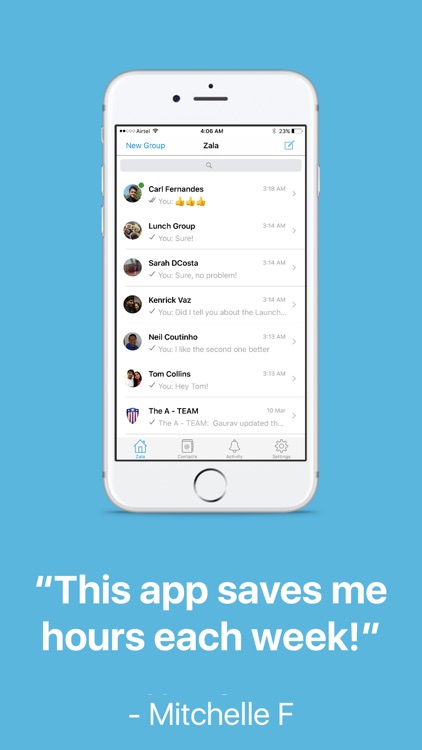 Zala: Chat & Share Checklists, ToDos, Tasks screenshot-4