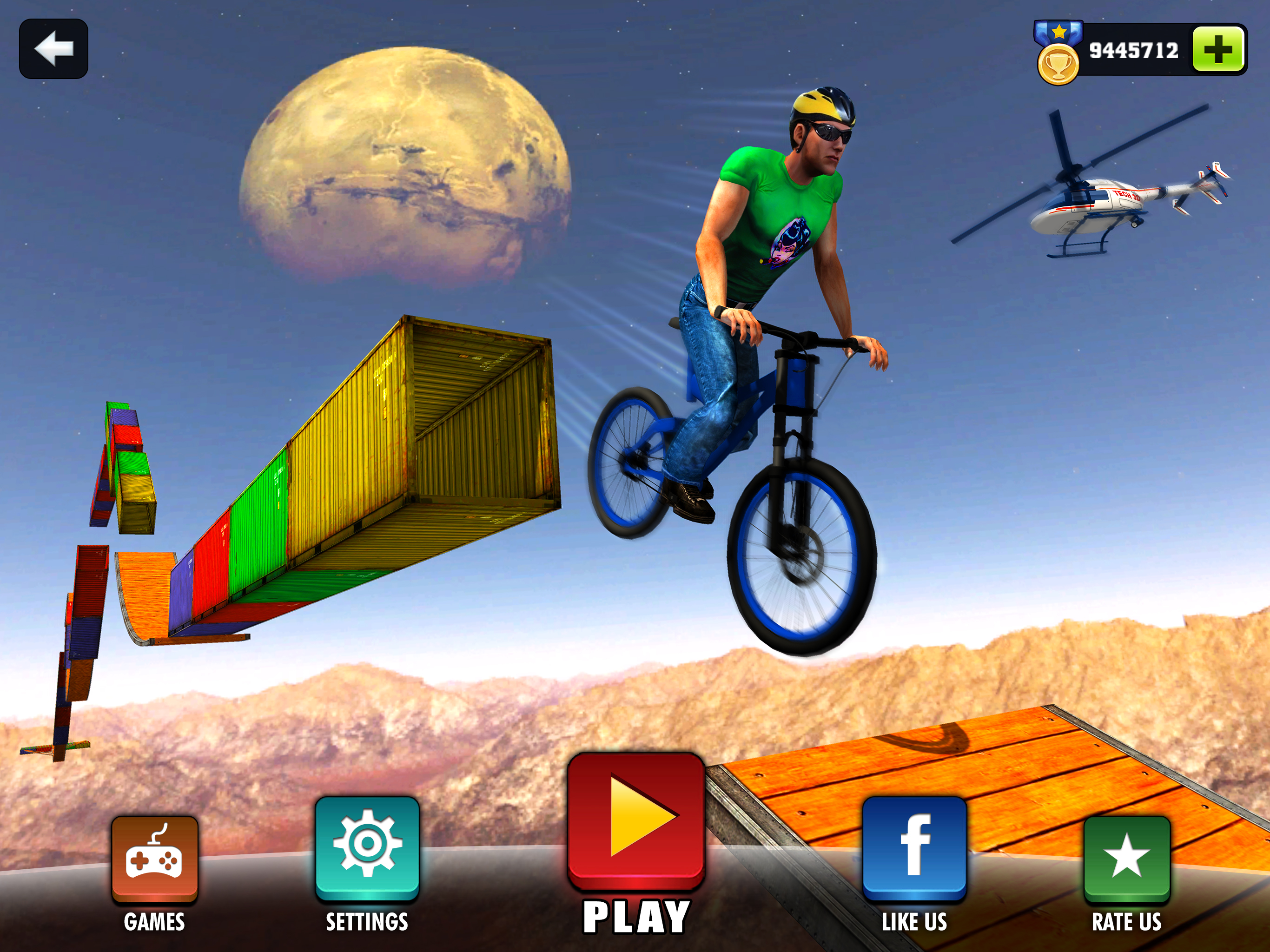 Impossible BMX Bicycle Stunt Rider