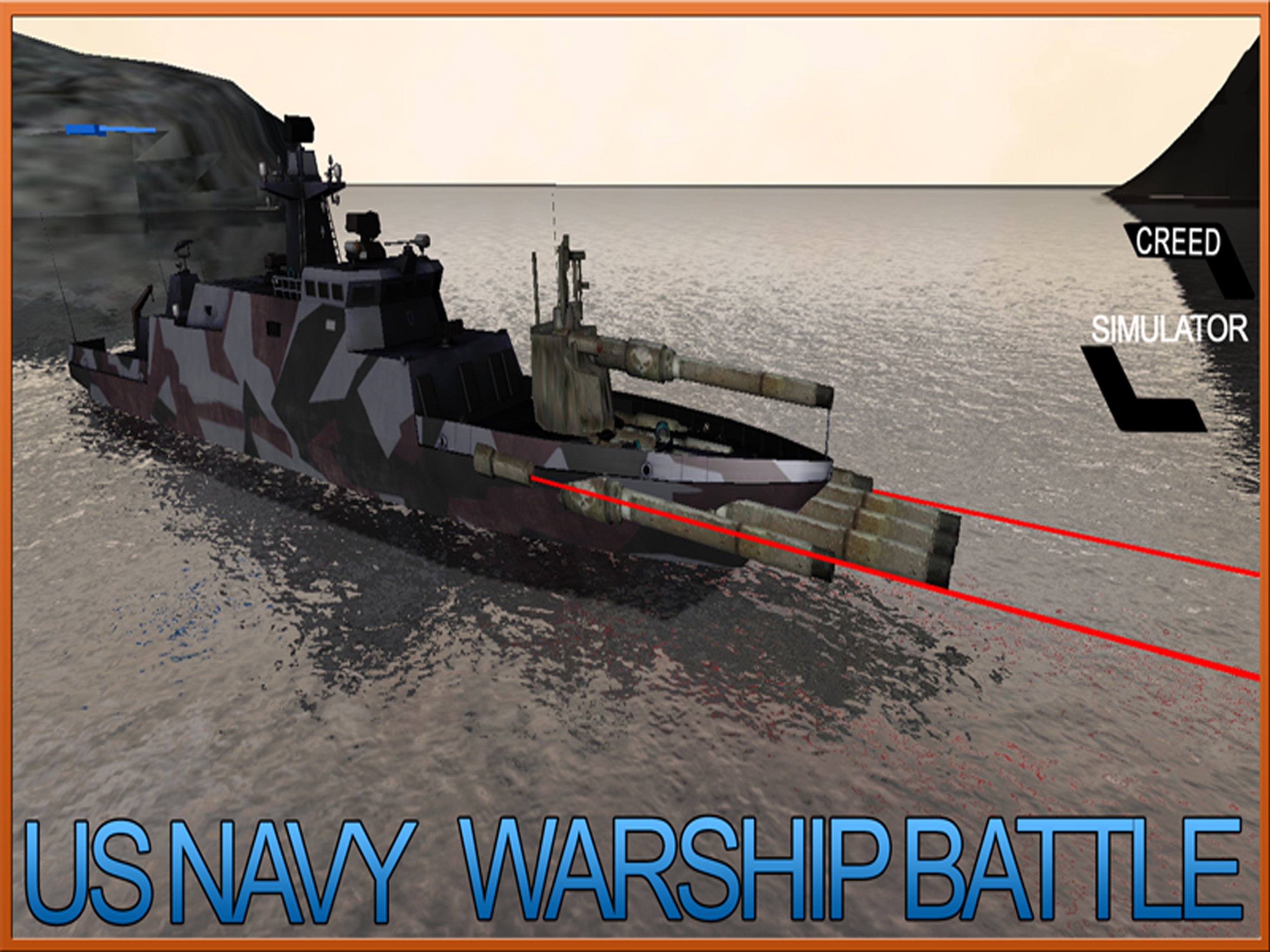 Navy Warship Gunner Fleet - WW2 War Ship Simulator screenshot 10
