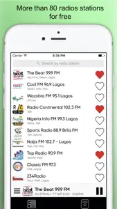 Radio Nigeria : nigerian radios FM screenshot #1 for iPhone