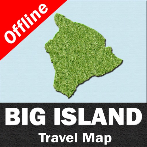 BIG ISLAND (HAWAII) – Travel Map Offline Navigator icon