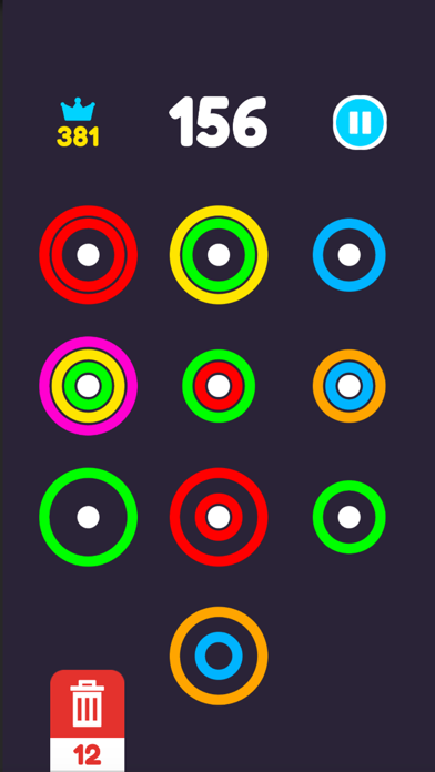 3 Rings iPhone screenshot