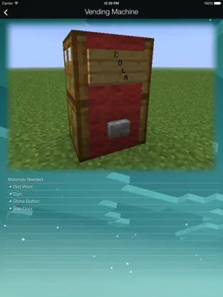 Screenshot 2 Furniture for Minecraft iphone